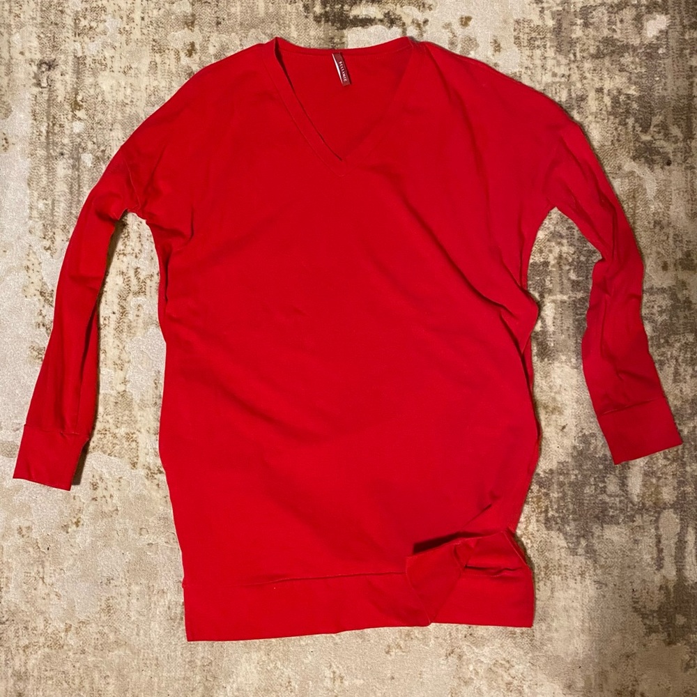 Tunic top/dress Brand Bellamie slits on sides & POCKETS! Fits like a small. VGUC